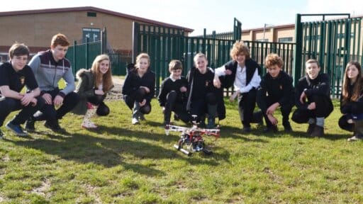 Swindon College crop circle experiment