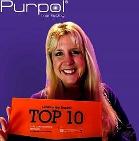 Purpol celebrates Construction Enquirer Awards win