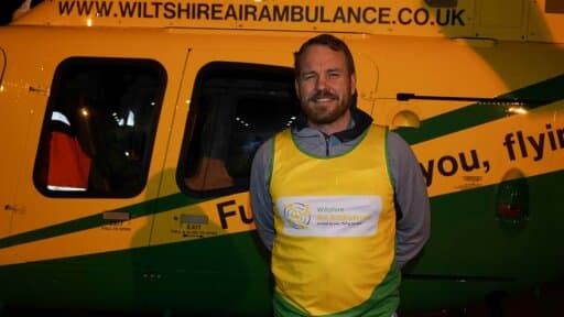 Ex-England rugby star becomes ambassador for Wiltshire air ambulance