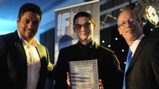 Dragons Den star Piers Linney attended the Swindon charity fundraiser alongside local businesses