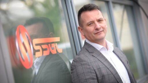 A photograph of David Stubbs, CEO of SSGC