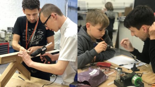GWP and Innovation Ben inspire refugees with STEM lessons