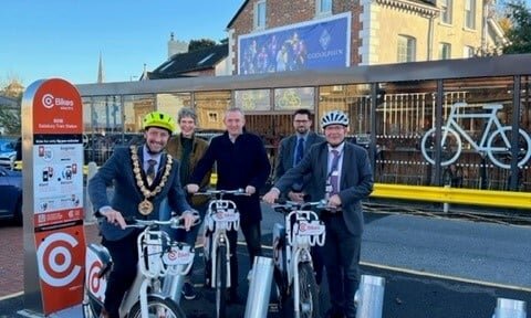 Salisbury station unveils cycle facilities upgrade