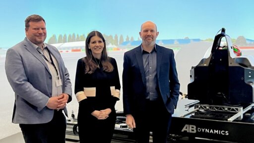 AB Dynamics welcomes MP to Bradford on Avon facility