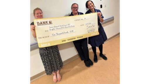 Business owner with stage 4 colon cancer raises £5,000 for charities