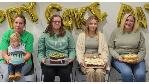 Caffeine, cakes and cash for charity with Optimum Professional Services