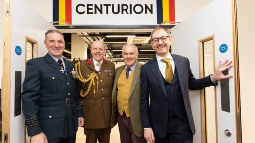 New auction house opens with a nod to the military