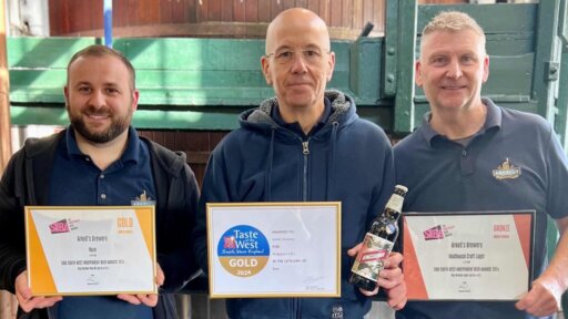 Three beers for Arkell’s! Hop, hop, hooray…