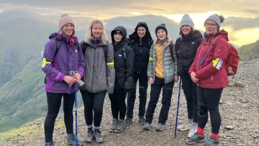 Yr Wyddfa sunrise challenge raises £2,600 for Wiltshire Air Ambulance