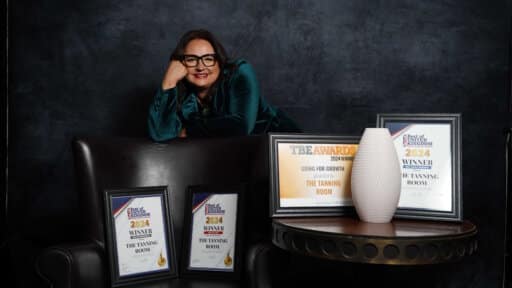 The Tanning Room trophy shelf buckles under weight of success