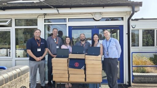 Refurbished laptops help Honiton Primary School bridge the digital divide