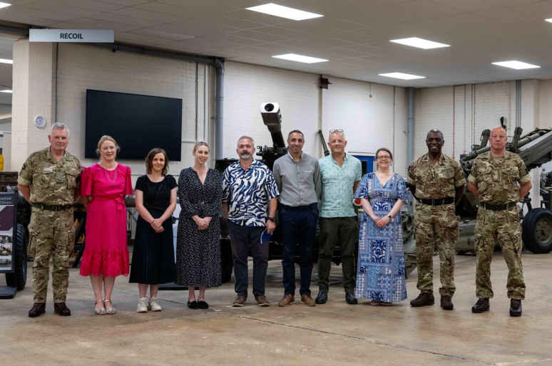 Swindon Borough Council councillors meeting senior leaders at the Defence Academy in Shrivenham to discuss collaboration on education, skills, wellbeing and Armed Forces community support.