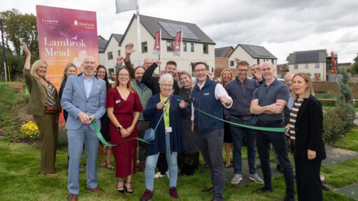 Mayor officially opens new Trowbridge development