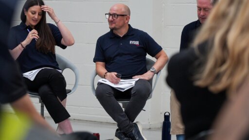 d: Kate Ruberry-Shoemack (Director of People & Communications) and Sean Joyce (Aftersales Director) from Rygor