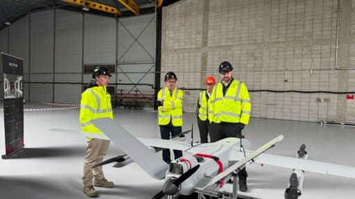 Councillor Gary Sumner, Leader of Swindon Borough Council (second left), was shown around TEKEVER's Spectrum Building earlier this summer