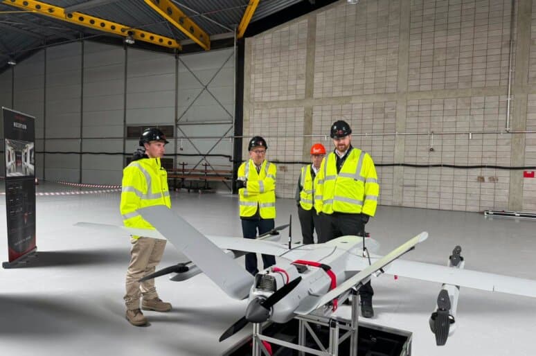 Councillor Gary Sumner, Leader of Swindon Borough Council (second left), was shown around TEKEVER's Spectrum Building earlier this summer
