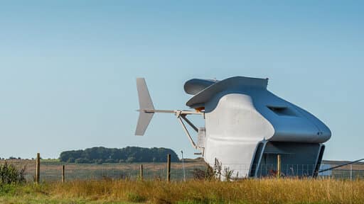 Seamach Energy UK prototype wind turbine, at the Science and Innovation Park (SIP). Seamach Energy is a UK based engineering firm specialising in renewable energy.