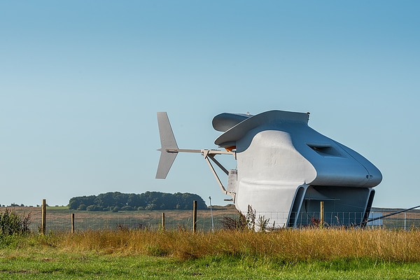 Seamach Energy UK prototype wind turbine, at the Science and Innovation Park (SIP). Seamach Energy is a UK based engineering firm specialising in renewable energy.